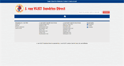 Desktop Screenshot of jvanvlietdirect.co.uk